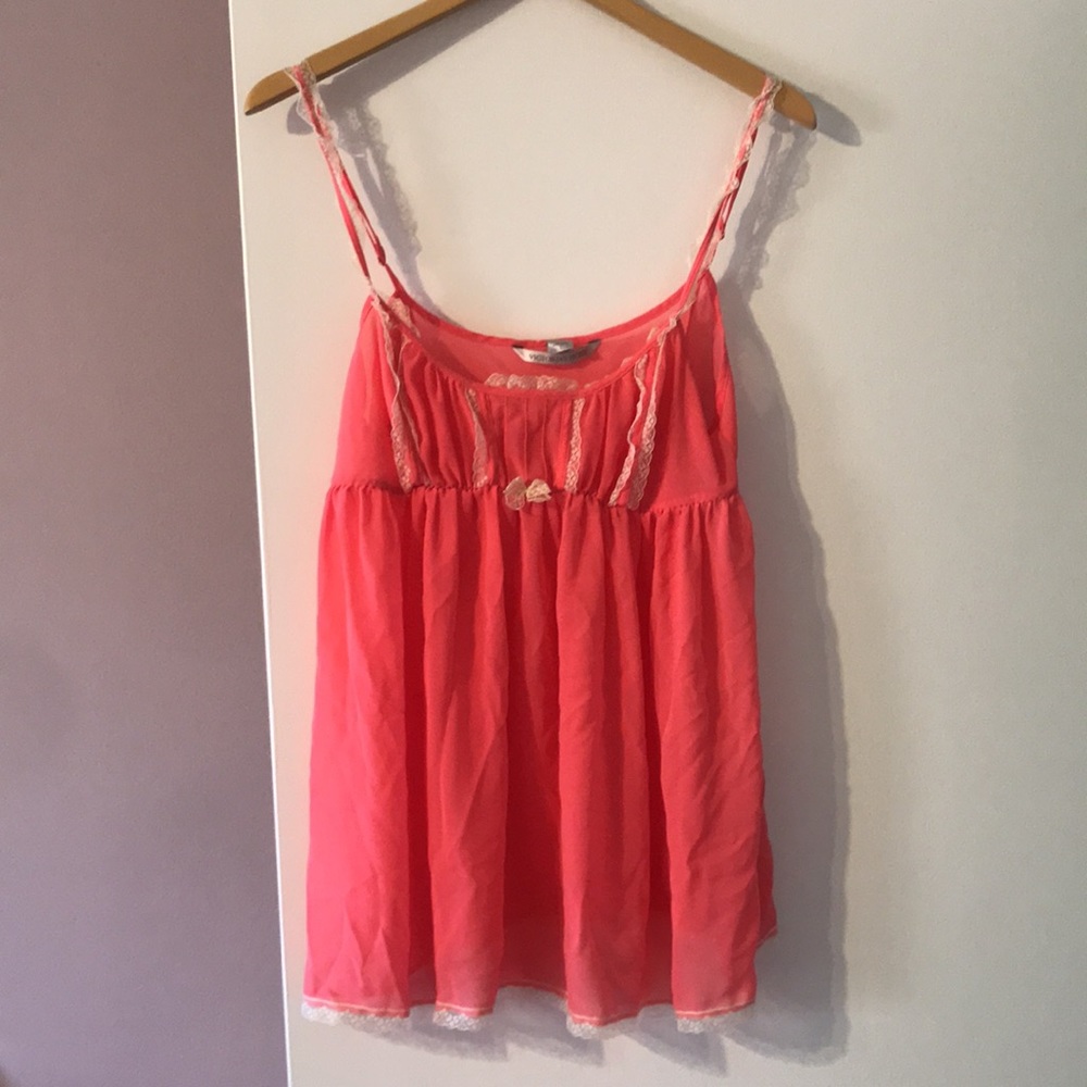 Victoria’s Secret Y2K Babydoll Chemise Rare Vintage 2000’s Milkmaid Slip Dress L - Picture 15 of 17